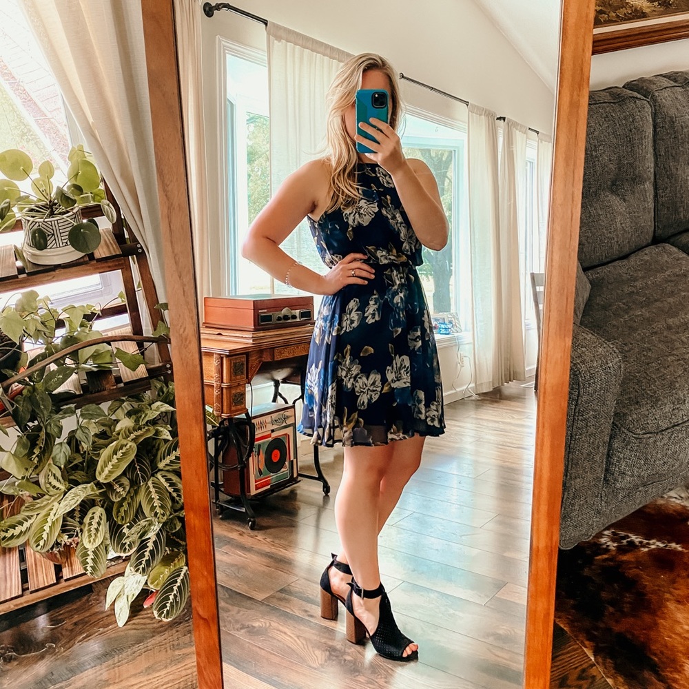 Lush mini dress